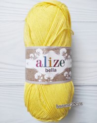 Пряжа Ализе Белла 100 (Alize Bella 100) 110 лимон