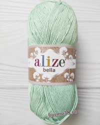 Пряжа Ализе Белла 100 (Alize Bella 100) 266 зелёная мята