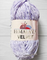 Пряжа Гималая Вельвет (Himalaya Velvet) 90005 сиреневый