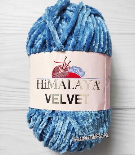 Пряжа Гималая Вельвет (Himalaya Velvet) 90041 джинс