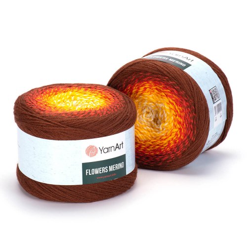 Пряжа Ярнарт Флауэрс Мерино (YarnArt Flowers Merino) 530