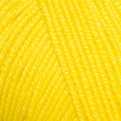 Пряжа Газзал Вул 175 (Gazzal Wool 175) 311 ярко-желтый