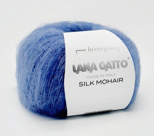 Пряжа Лана Гатто Силк Мохер (Lana Gatto Silk Mohair) 6034 джинс