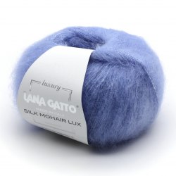 Лана Гатто Силк Мохер Люкс (Lana Gatto Silk Mohair Lux) 8480 голубой Лана Гатто Силк Мохер Люкс (Lana Gatto Silk Mohair Lux) 8480 голубой