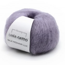 Лана Гатто Силк Мохер Люкс (Lana Gatto Silk Mohair Lux) 9374 тёмно-сиреневый Лана Гатто Силк Мохер Люкс (Lana Gatto Silk Mohair Lux) 9374 тёмно-сиреневый