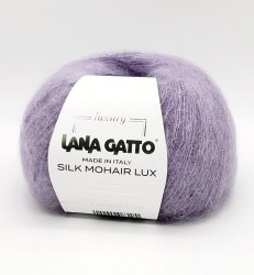 Лана Гатто Силк Мохер Люкс (Lana Gatto Silk Mohair Lux) 9374 тёмно-сиреневый