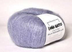 Лана Гатто Силк Мохер Люкс (Lana Gatto Silk Mohair Lux) 9380 серебристый серо-голубой