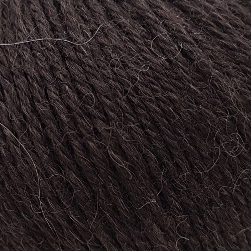 Пряжа Газзал Бейби Альпака (Gazzal Baby Alpaca) 46004 тёмно-коричневый