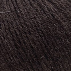 Пряжа Газзал Бейби Альпака (Gazzal Baby Alpaca) 46004 тёмно-коричневый