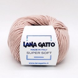 Пряжа Лана Гатто Супер Софт (Lana Gatto Super Soft) 14315 розовая пудра
