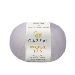 Пряжа Газзал Вул 175 (Gazzal Wool 175) 339 молочный