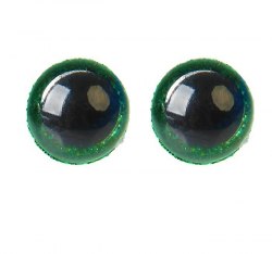Глазки для игрушек на безопасном креплении цвет зелёный 2 шт. 1.6 см. арт.4312219