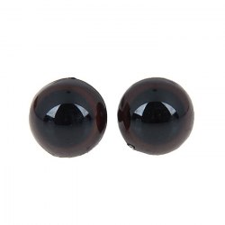 Глазки для игрушек на безопасном креплении цвет коричневый 1,3 см. 2 шт. арт. 1553379