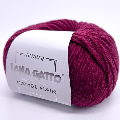 Пряжа Лана Гатто Кэмэл Хэйр (Lana Gatto Camel Hair) 5910 бордо