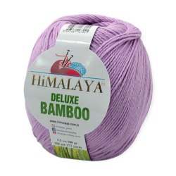 Пряжа Гималая Делюкс Бамбук (Himalaya Deluxe Bamboo) 124-11 нежно-сиреневый