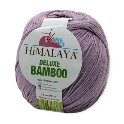 Пряжа Гималая Делюкс Бамбук (Himalaya Deluxe Bamboo) 124-34 пыльная сирень