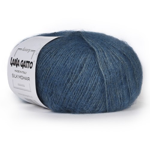 Пряжа Лана Гатто Силк Мохер (Lana Gatto Silk Mohair) 14527 морская волна