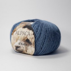 Пряжа Сеам Альпака де Италия (Ceam Alpaca d'Italia) 15 джинсовый синий