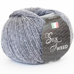 Пряжа Сеам Силк Твид (Ceam Silk Tweed) 109 светло-серый