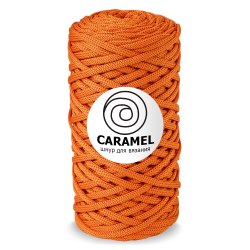 Полиэфирный шнур Caramel цвет Мандарин