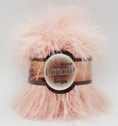 Пряжа Ланосо Сингл (Lanoso Single) 937 пыльный розовый