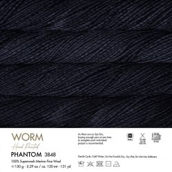 Пряжа Газзал Ворм (Gazzal Worm) 3848 Phantom
