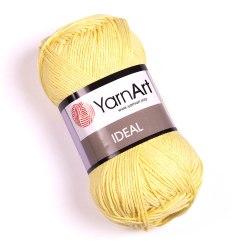 Пряжа Ярнарт Идеал (Yarnart Ideal) 224 светло-жёлтый