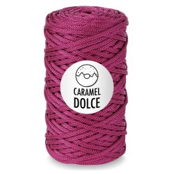 Полиэфирный шнур Caramel Dolce цвет Марсала