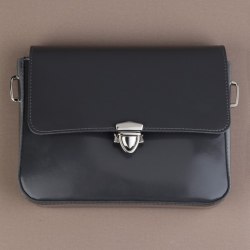 Застёжка для сумки, 3,3 × 3,5 см, цвет серебряный арт. 7577686