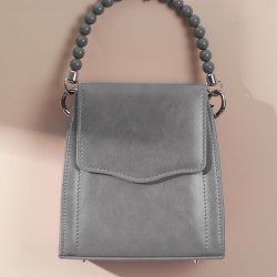 Ручка для сумки, 34 × 1,5 см, цвет серый арт. 3784294