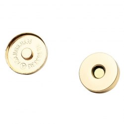 Магнитная кнопка 14 мм. (золото) арт. 3784283