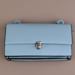 Застёжка для сумки, 2,5 × 2,5 см, цвет серебряный арт. 2619567