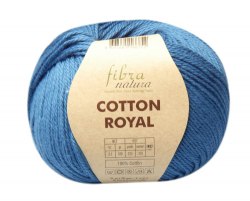 Пряжа Фибра Натура Коттон Роял (Fibra Natura Cotton Royal) 18-729 джинс