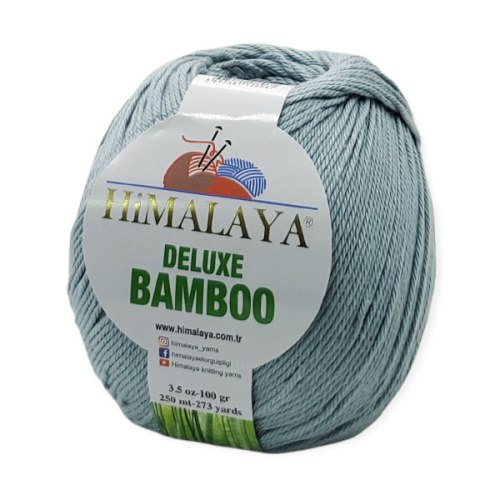 Пряжа Гималая Делюкс Бамбук (Himalaya Deluxe Bamboo) 124-41 пыльная мята