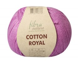 Пряжа Фибра Натура Коттон Роял (Fibra Natura Cotton Royal) 18-719 сиреневый