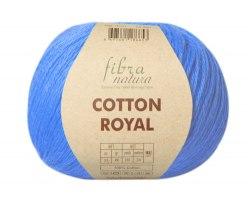 Пряжа Фибра Натура Коттон Роял (Fibra Natura Cotton Royal) 18-706 незабудка