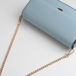Цепочка для сумки, с карабинами, железная, 12,5 × 7,5 мм, 60 см, цвет золотой арт. 9376780