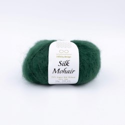 Пряжа Инфинити Силк Мохер (Infinity Silk Mohair) 8264 зелёный