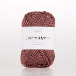 Пряжа Инфинити Коттон Мерино (Infinity Cotton Merino) 4344 тёмно-пудрово-розовый