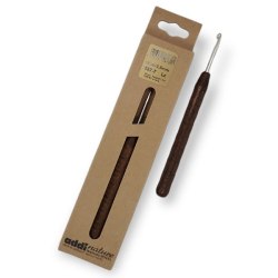 Крючок для вязания с ручкой из грецкого ореха ADDI 16см. № 3,5