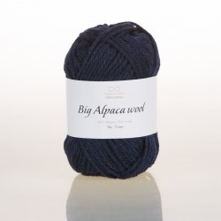 Пряжа Инфинити Биг Альпака Вул (Infinity Big Alpaca Wool) 5575 Тёмно-синий