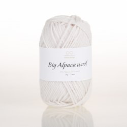 Пряжа Инфинити Биг Альпака Вул (Infinity Big Alpaca Wool) 1015 молочный
