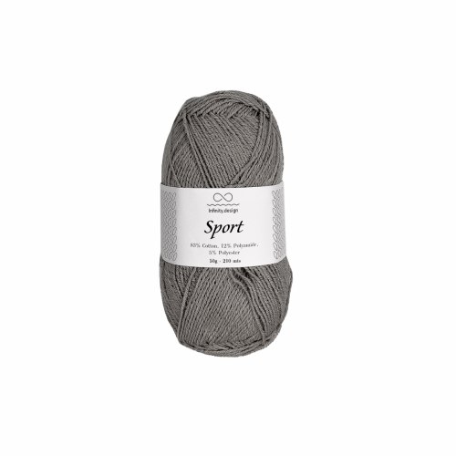 Пряжа Инфинити Спорт (Infinity Sport) 1032 светло-серый