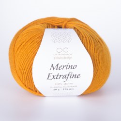 Пряжа Инфинити Мерино Экстрафайн (Infinity Merino Extrafine) 2134 жёлтый песок