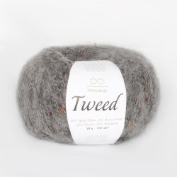 Пряжа Инфинити Твид (Infinity Tweed) 1042 серый