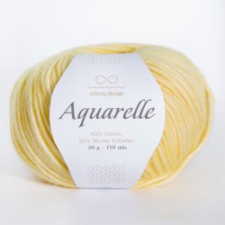 Пряжа Инфинити Акварель (Infinity Aquarelle) 2015 кукурузно-желтый