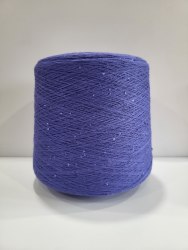 Хлопок с микропайетками цвет 045 фиолетово-синий