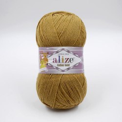 Пряжа Ализе Коттон Голд (Alize Cotton Gold) 736 медовый