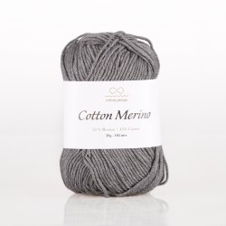 Пряжа Инфинити Коттон Мерино (Infinity Cotton Merino) 5873 серый