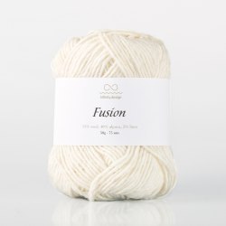 Пряжа Инфинити Коттон Фьюжн (Infinity Cotton Fusion) 1002 белый